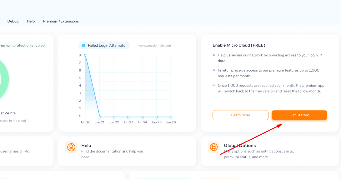 upgrade to the LLAR micro cloud plan. 